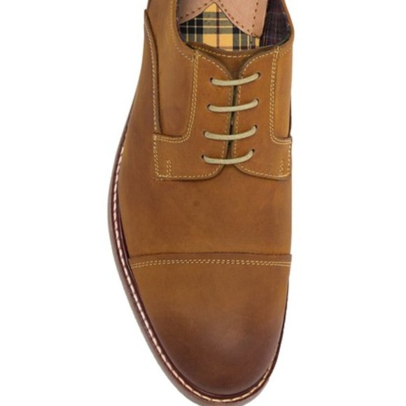 Brent Leather Cap Toe Derby